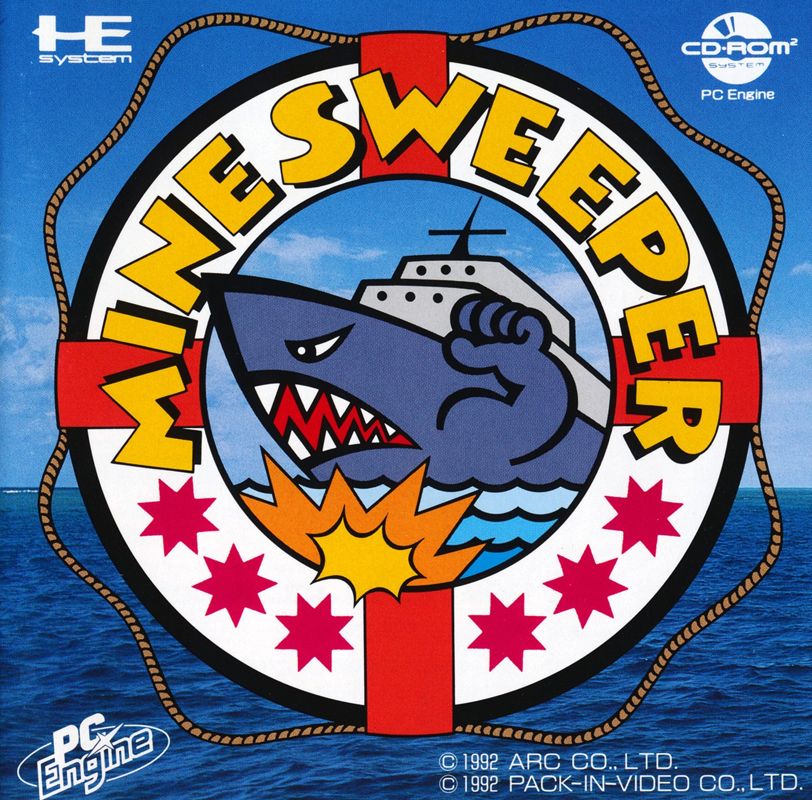 Minesweeper box art for GameBoy
