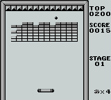 Alleyway screenshot 4 for GameBoy