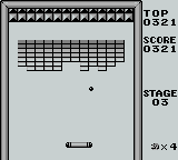 Alleyway screenshot 5 for GameBoy
