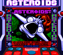 Asteroids screenshot 3 for GameBoy