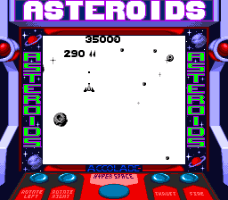 Asteroids screenshot 4 for GameBoy