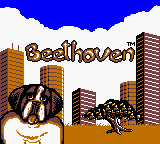 Beethoven screenshot 3 for GameBoy