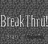 BreakThru screenshot 3 for GameBoy