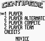 Centipede screenshot 4 for GameBoy