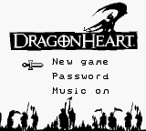 DragonHeart screenshot 4 for GameBoy