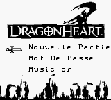DragonHeart screenshot 5 for GameBoy