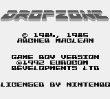 Dropzone screenshot 3 for GameBoy