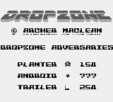 Dropzone screenshot 4 for GameBoy