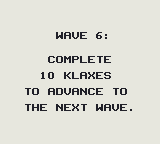 Klax screenshot 5 for GameBoy