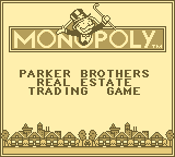 Monopoly screenshot 3 for GameBoy