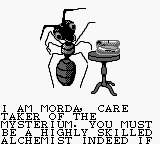 Mysterium screenshot 4 for GameBoy