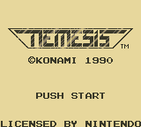 Nemesis screenshot 4 for GameBoy
