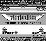 Parodius screenshot 4 for GameBoy