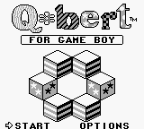 Q*bert screenshot 3 for GameBoy