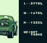 Roadster screenshot 5 for GameBoy