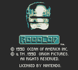 RoboCop screenshot 3 for GameBoy