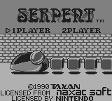 Serpent screenshot 3 for GameBoy