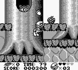 Smurfs 3: Smurfs' Nightmare screenshot 4 for GameBoy