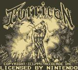Turrican screenshot 3 for GameBoy
