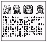 Ultima Runes of Virtue screenshot 4 for GameBoy