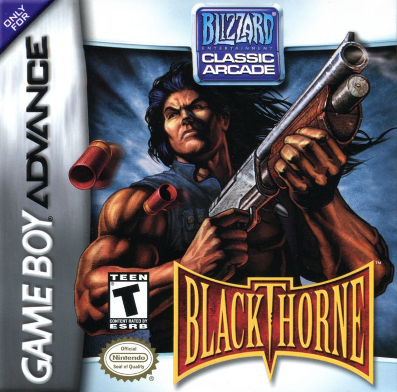 Blackthorne box art for GameBoy Advance