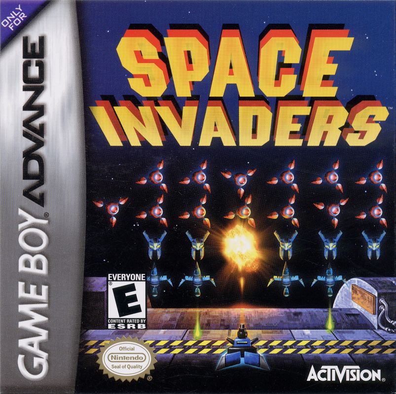 Invader box art for GameBoy Advance