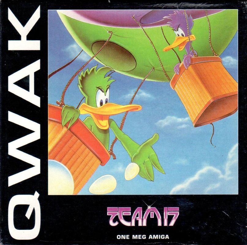 Qwak box art for GameBoy Advance