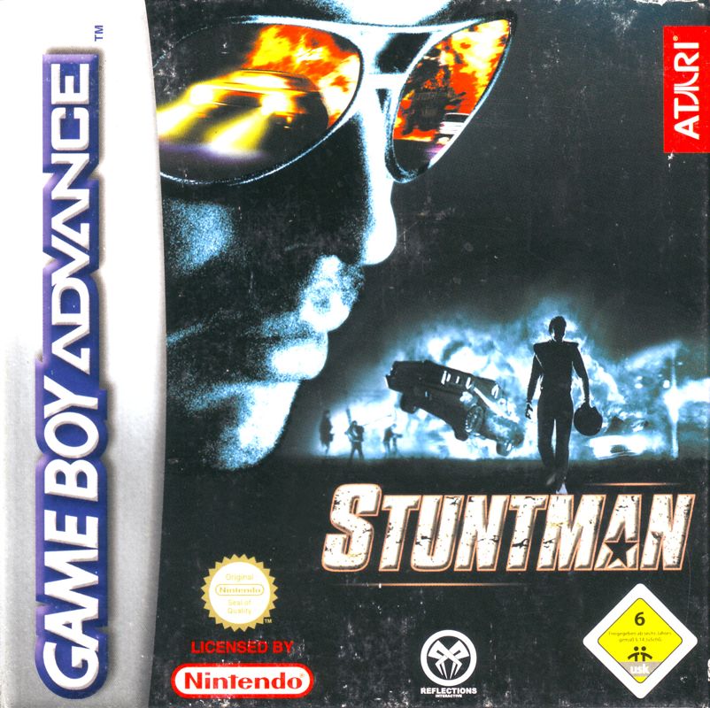 Stuntman box art for GameBoy Advance
