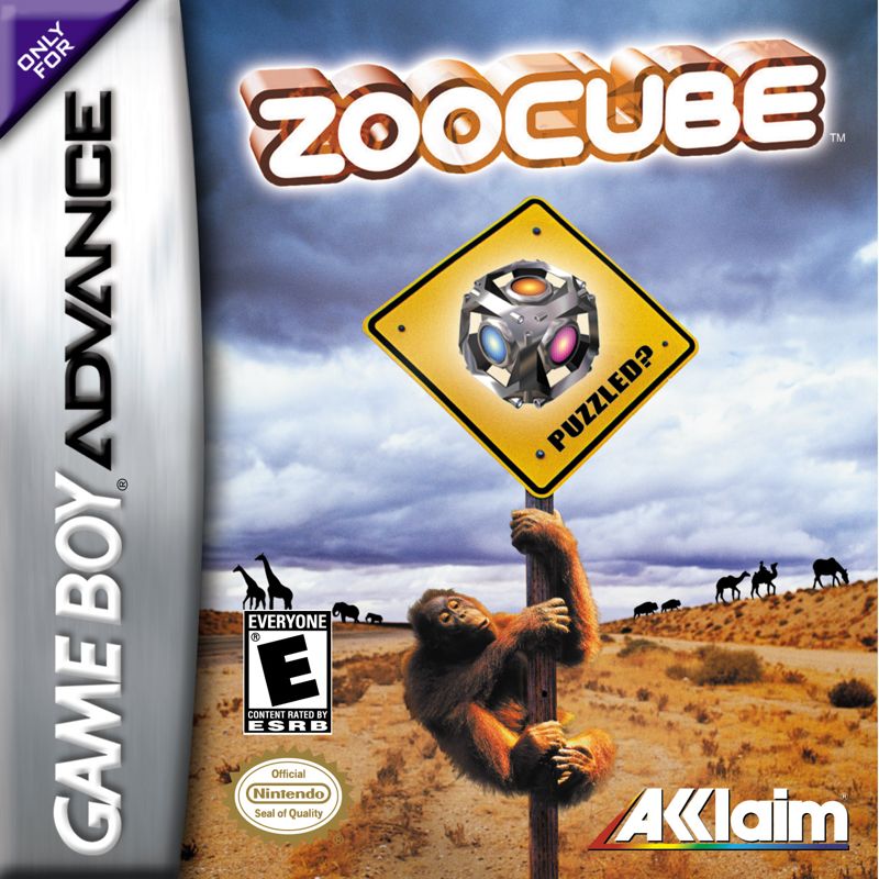 ZooCube box art for GameBoy Advance