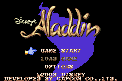 Aladdin screenshot 4 for GameBoy Advance