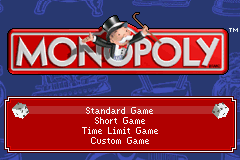 Monopoly screenshot 4 for GameBoy Advance