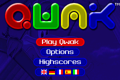 Qwak screenshot 3 for GameBoy Advance