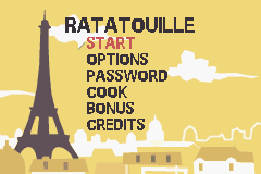 Ratatouille screenshot 4 for GameBoy Advance