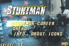 Stuntman screenshot 3 for GameBoy Advance