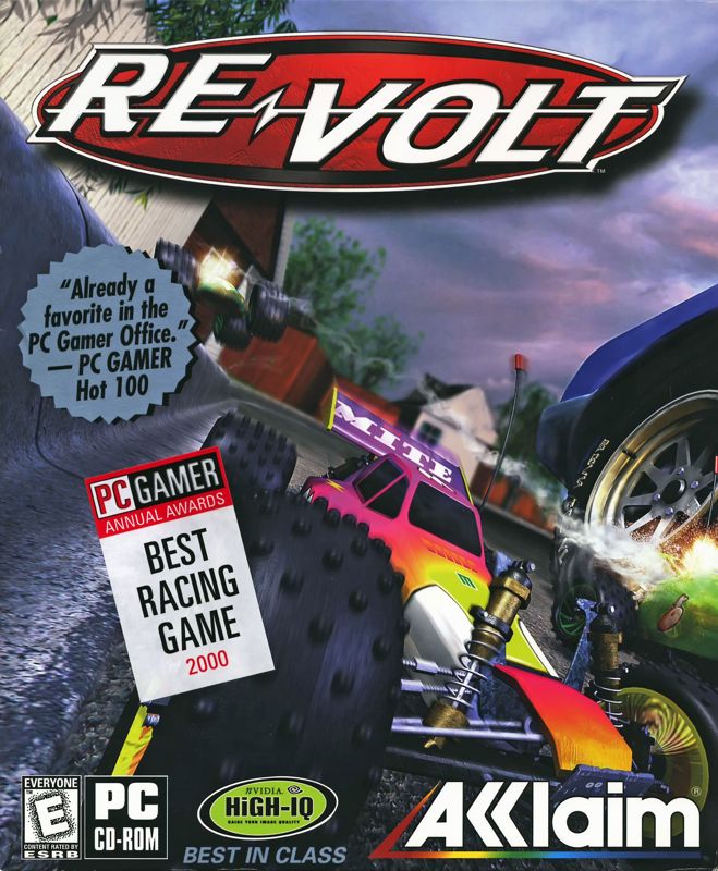 Re-Volt box art for Nintendo 64