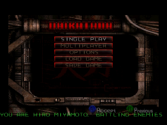 Daikatana screenshot 3 for Nintendo 64