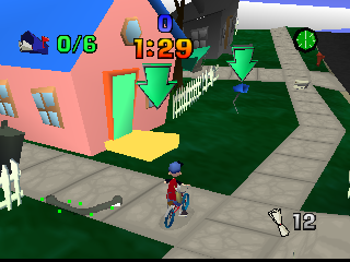 Paperboy screenshot 5 for Nintendo 64