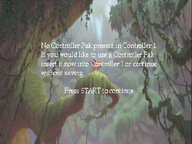 Tarzan screenshot 3 for Nintendo 64