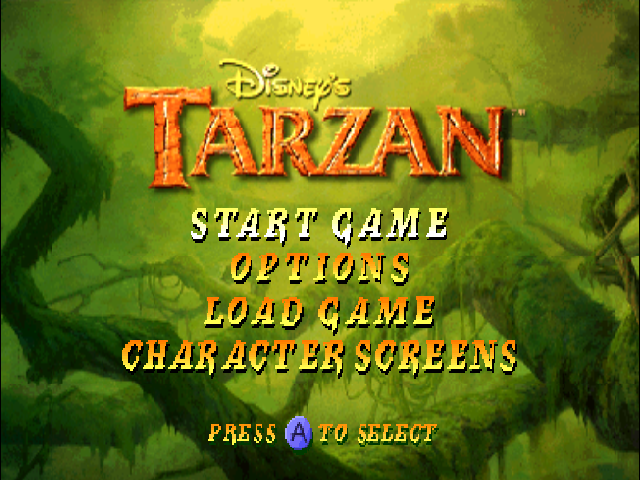 Tarzan screenshot 4 for Nintendo 64
