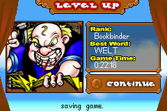 Bookworm screenshot 5 for Nintendo DS