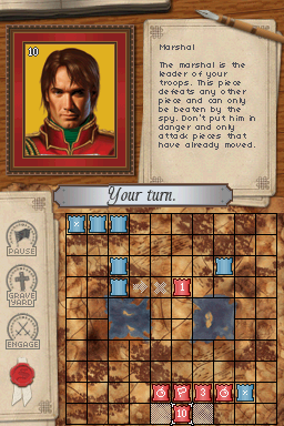 Stratego screenshot 3 for Nintendo DS