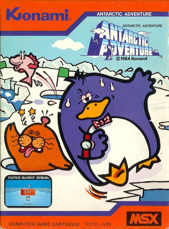 Arctic box art for Famicom