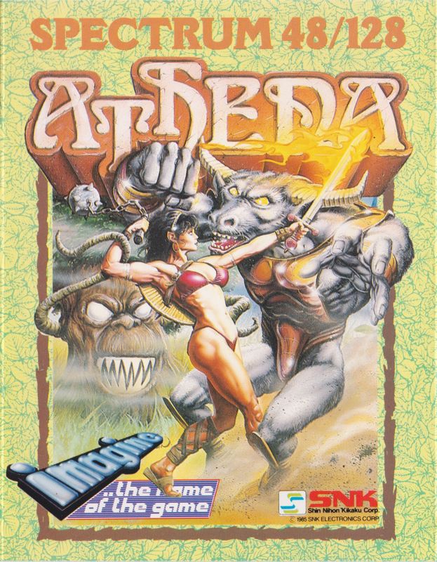 Athena box art for Famicom