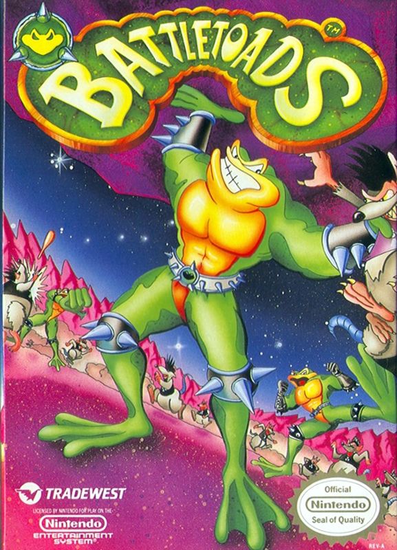Battletoads box art for Famicom