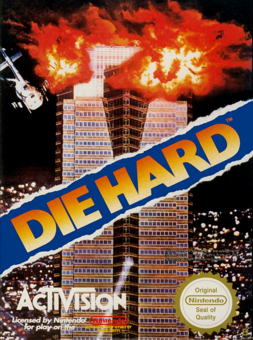 Die Hard box art for Famicom