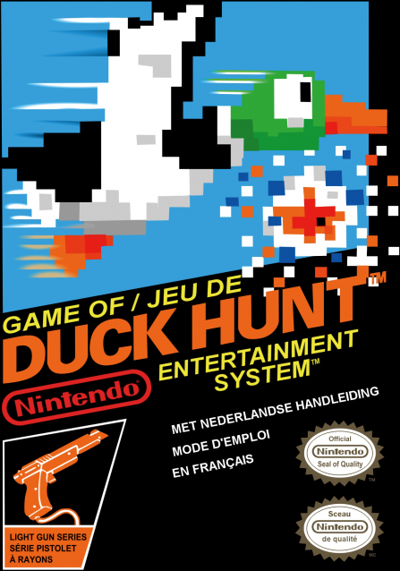 Duck Hunt box art for Famicom