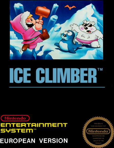 Ice Climber box art for Famicom