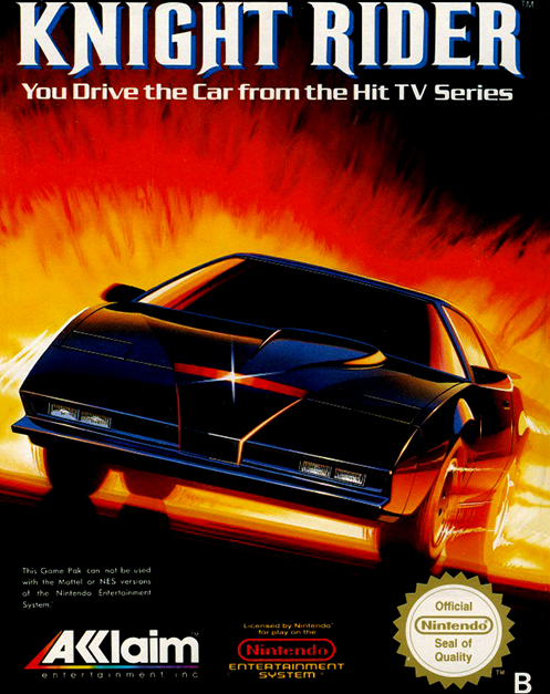 Knight Rider box art for Famicom