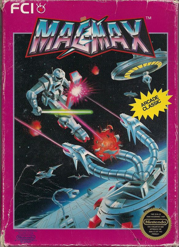 MagMax box art for Famicom