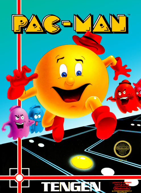 Pac-Man box art for Famicom